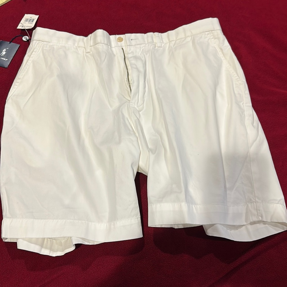 Polo Golf (by Ralph Lauren) NWT White golf shorts. 38 waist.